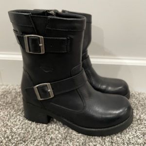 Harley Davidson women's motorcycle boots, size 6